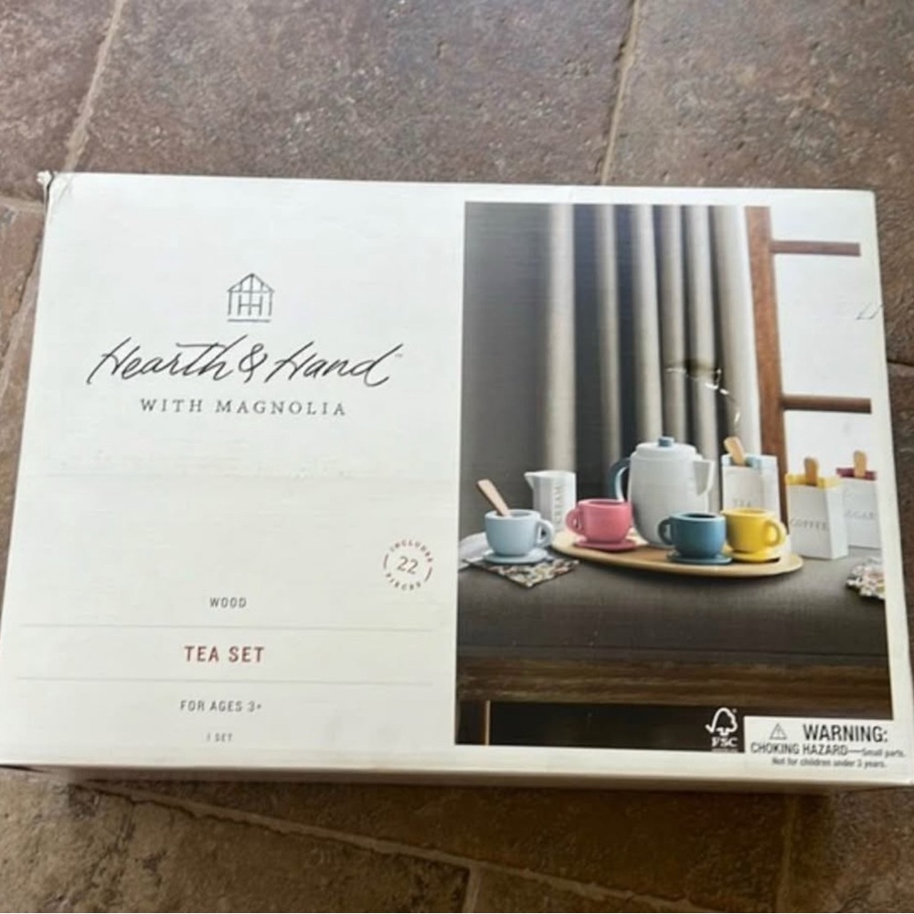 Hearth & Hand Colorful Tea Set
